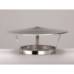 Caperuza plana 125mm