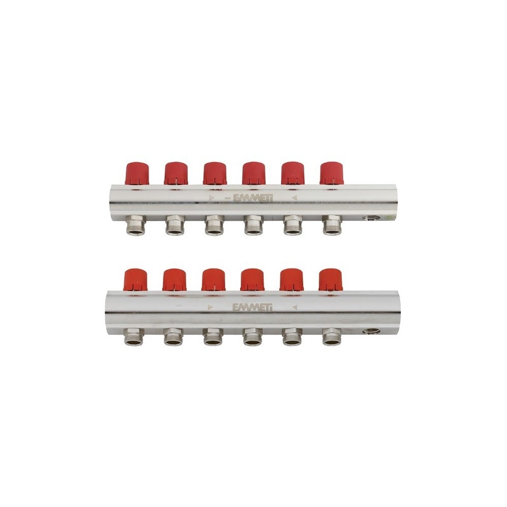 COLECTOR IDA 1" 10 VÍAS ROSCA 24x19