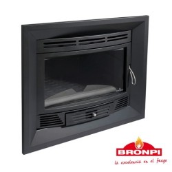 ESTUFA LEÑA INSERTABLE FUNDICIÓN MADRID