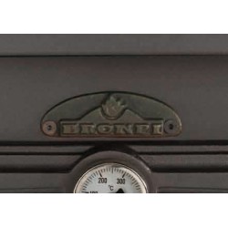 CHIMENEA METÁLICA CON HORNO EBRO 14 KW