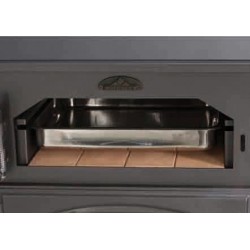 CHIMENEA METÁLICA CON HORNO EBRO 14 KW