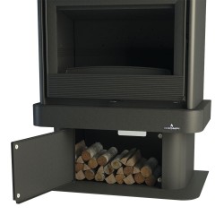 CHIMENEA METÁLICA FRONTAL LISBOA VISION 11 KW