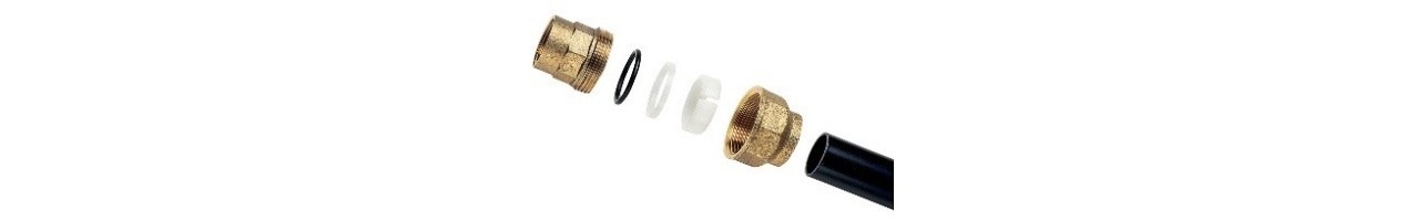 RACORES PARA TUBO POLIETILENO ANILLO PLASTICO